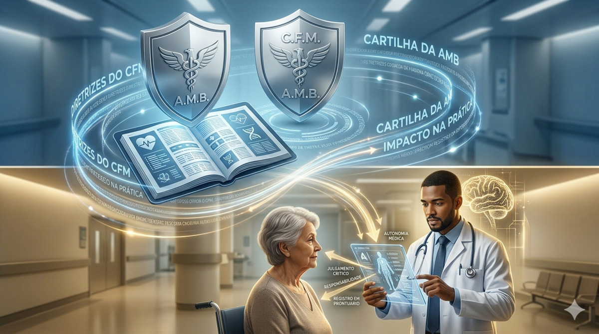 IA na Medicina: Como as Novas Diretrizes do CFM e a Cartilha da AMB Impactam sua Prática (e Como o HelpMed te Mantém Seguro)